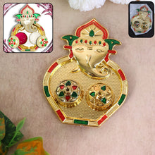 Ganesh Design Decorative Kumkum Box