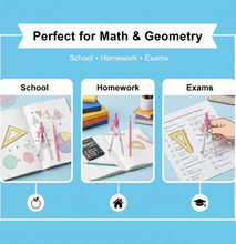 Student Geometry Compass Set (4 in 1)