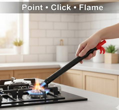 Stainless Steel Gas Lighter for Kitchen Stoves (1 Pc)