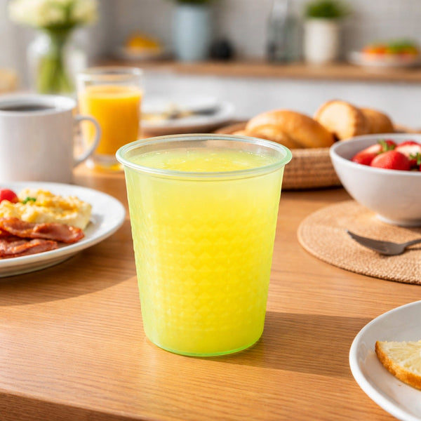 Reusable Plastic Drinking Glass 200 ML Approx (1 Pc, Mix Color)