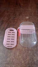 Multipurpose Plastic Soap Dish with Transparent Dust-Proof Lid, Sabudani (1 Pc)