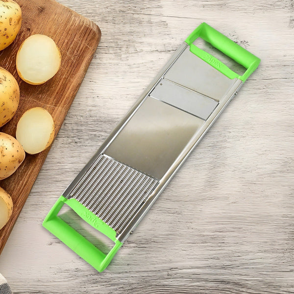 Apex Stainless Steel Vegetable Slicer (2-in-1)