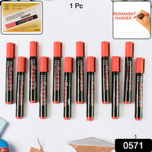 Marker Red Ink, Bold Tip, Quick-Dry Alcohol-BQased Marker (1 Pc)