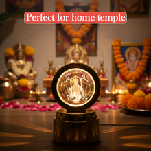 Bajrang Bali 3D Crystal Ball Night Light with LED Illumination (1 Pc)