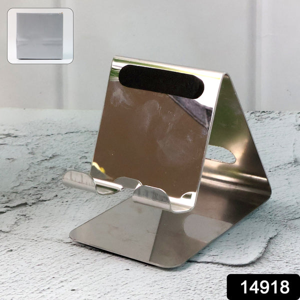 Stainless Steel Universal Mobile & Tablet Stand Holder - (1 Pc)