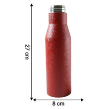 Stainless Steel Water Bottle Red Color (1000 ml, 1 Pc)
