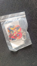 Stylish Acrylic Cartoon Character Keychain with Metal Clip (1 Pc)