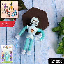 Robot design stretchable spring toy