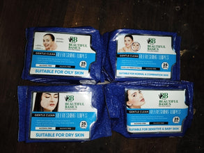 Beautiful Basics Dry, Oily, Sensitive & Normal Skin Face Wipes (4Pkt x 100 Pcs)