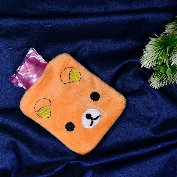Orange panda hot water bag