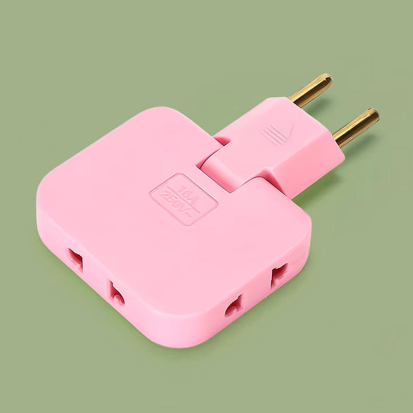 Wireless 3in1 Foldable Wall Plug Socket