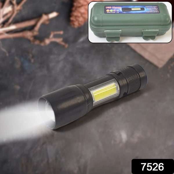LED USB Rechargeable Mini Flashlight – Ultra-Bright Tactical Emergency Light
