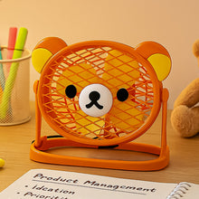 Stylish & Silent: Teddy Bear USB Fan for Any Space – Adjustable Cooling!