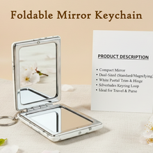 Foldable Mirror Keychain – (1 Pc)
