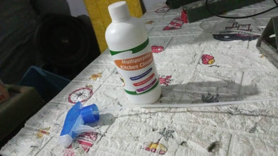 Kitchen Cleaner Spray for Oil & Grease on Stoves (Approx 500ml, Non-toxic)