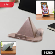 Brown Pyramid Mobile Holder