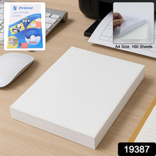 Pro Stick A4 White Labeling Sheets