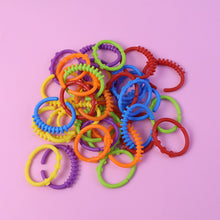 Toddler learning link rings