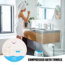 Compressed Travel Bath Towel - (1 Pc / 70x10 Cm)