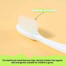 children’s brushing kit with toy glasses