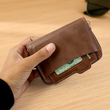 Premium Multipurpose Zip Closure Card Holder Wallet (1 Pc)