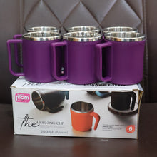 Supermom Stainless Steel Inner Coffee Mug Set (200ML / 6 Pc)