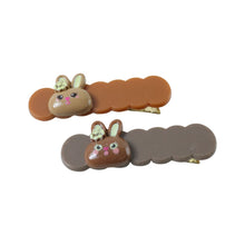 Kids cute bunny hair clips