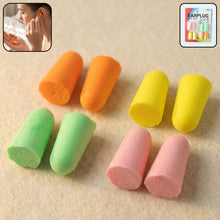Soft Foam Earplugs 4 Pair for Noise Reduction, Comfortable Fit for Sleeping