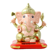 Lord Ganesha Solar Idol