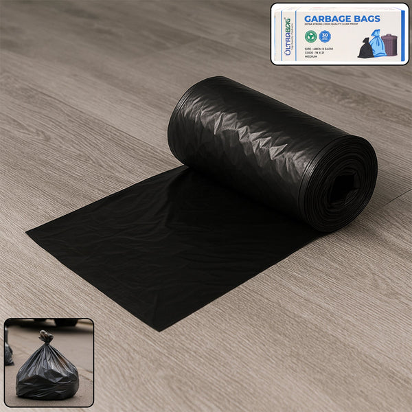 Extra-Strong Garbage Bag Roll (48x54CM / 1 Pc)