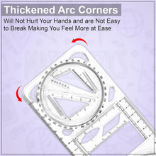 Multi-Functional Geometry Drawing Tool (1 Pc)