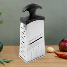 Apex Classic 4-in-1 Stainless Steel Grater & Slicer with Handle