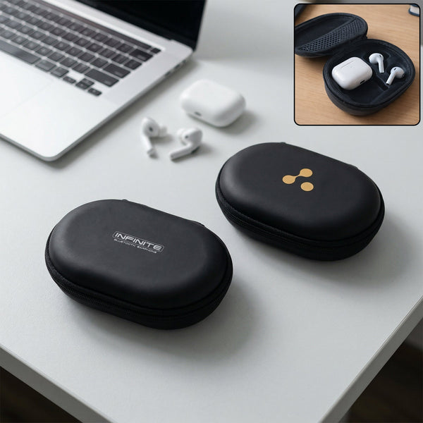 portable headphone storage case