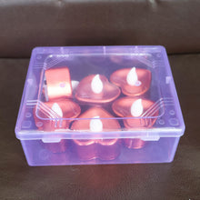 Heart Shape LED Flameless Decorative Candles (6 Pc / Set)