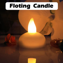 Round LED Flameless Tealight Candles - (8 Pc)