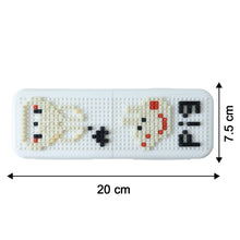 Decorative Pixel Art Style Desk Pen Holder (1 Pc)