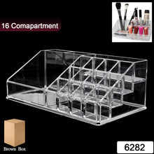 16 Compartment Cosmetic Makeup Jewellery Lipstick Storage Organiser Box