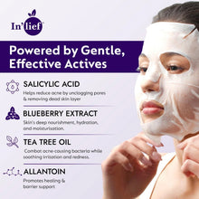 In’lief Salicylic Acid 1% Clarifying & Pore-Refining Facial Sheet Mask (1 Pc)