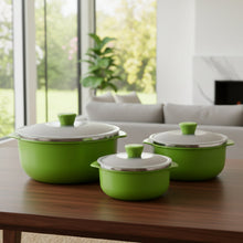 Signature Multipurpose Kitchen Serving Bowl (1000ML,1400ML,2200ML,3 Pc Set)