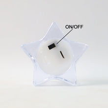 Flameless Star-Shaped LED Candles (6 Pc / Set)