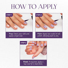 OG Beauty Purple Dazzle Starlet Glitter Nail Paint (10 ML / 1 Pc)