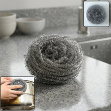 stainless steel kitchen scrubber