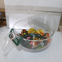 Supermom Multipurpose Transparent Plastic Bowl / Basket with Handle (1 Pc)