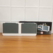 Wall Mounted 4-Compartment Bathroom Storage & Soap Holder