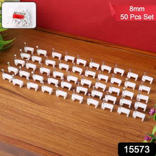 8mm Nail Cable Clips Set