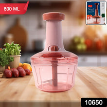 Apex Smart Manual Vegetable & Fruit Chopper with 800 ML Capacity