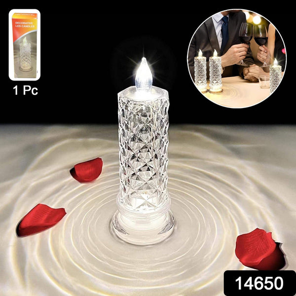 Decorative LED Crystal Candle Light 