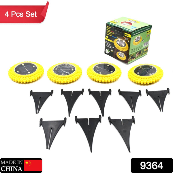4 Pack Solar Ground Lights