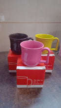 Premium Plastic Coffee,Tea Mug with Handle (1 Pc / With Color Box / Mix Color)