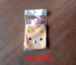 Children panda hot water bag